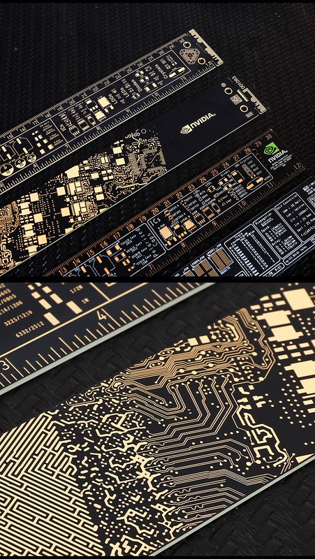 NVIDIA GeForce GTX PCB Engineering Ruler 2nd Generation 12" gallery