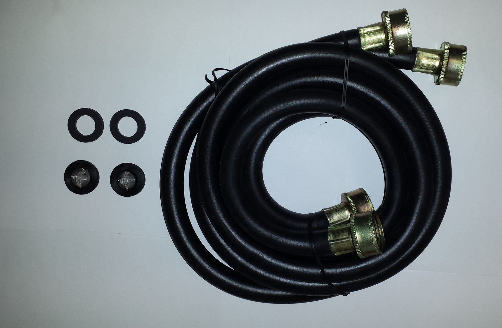 Washing Machine Fill Hose Kit 5Ft 2 hoses 2 washers 2 screen washers 60FFK gallery