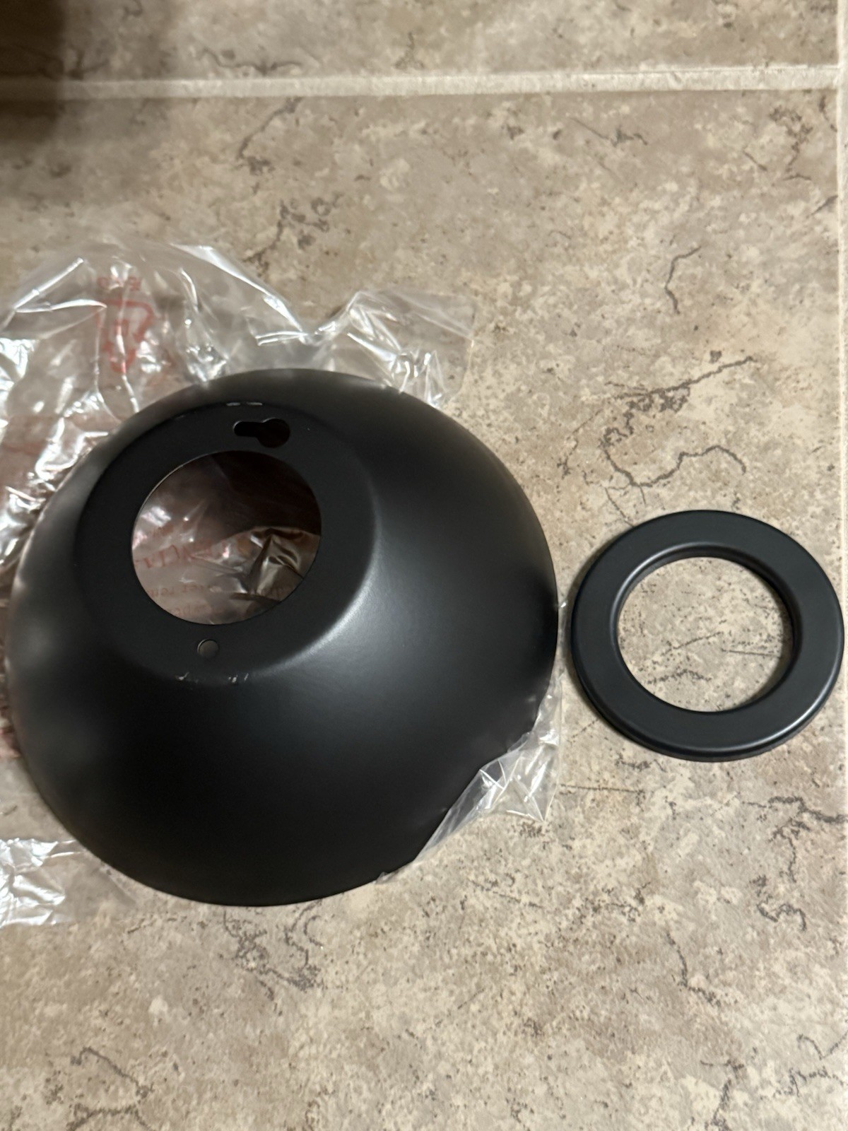 Canopy & Ring FOR Merwry 52in Fan Black 1001236066! gallery