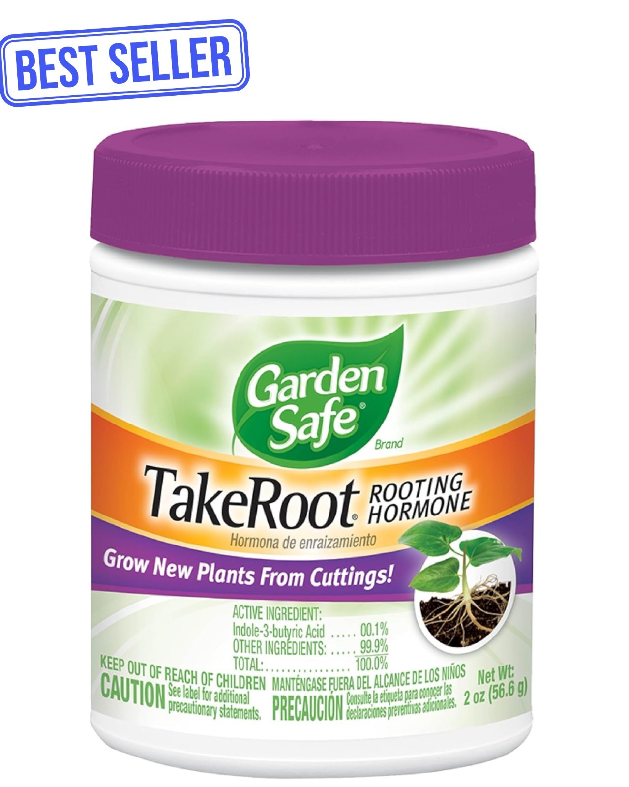 2 Pack Garden Safe Takeroot Rooting Hormone, Plants Growth Powder - 2 Oz gallery