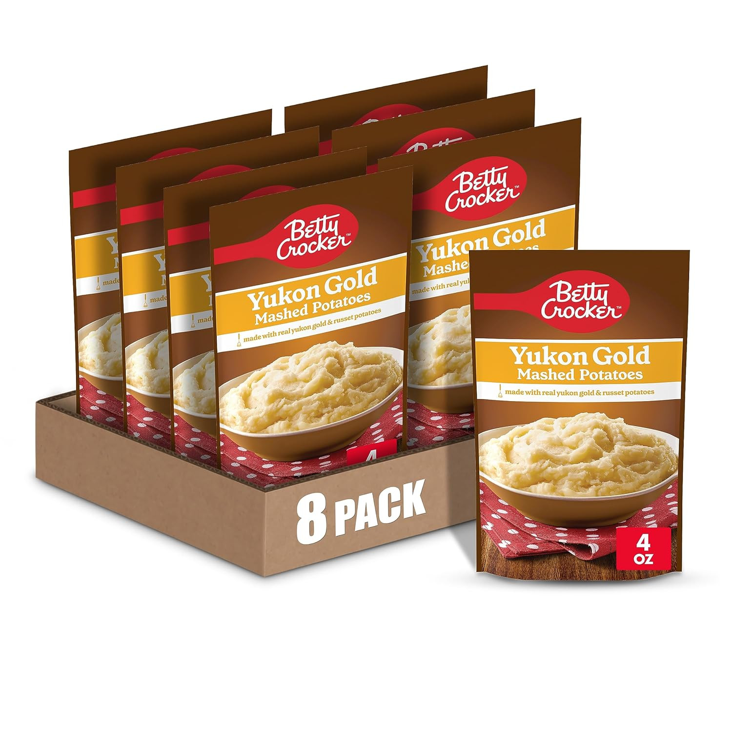 Yukon Gold Mashed Potatoes, 4 Ounces (Pack of 8) gallery