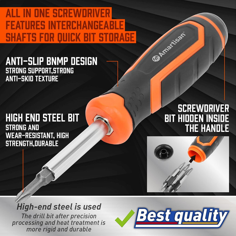 18-In-1 Multi-Bit Screwdriver Set Tool All in One Portable Multi Purpose.... gallery