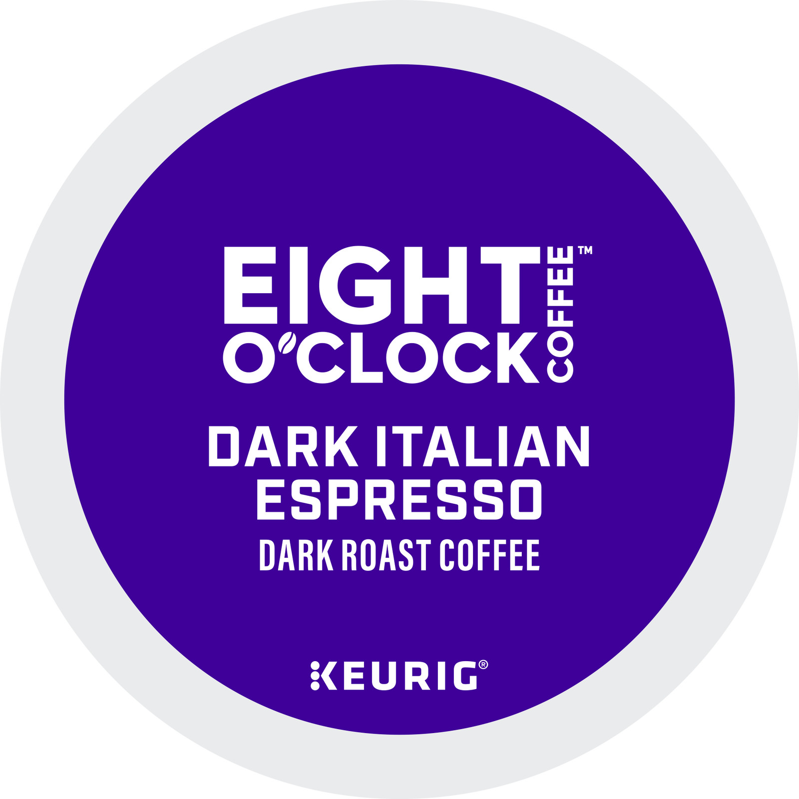 Eight O'Clock Coffee Dark Italian Espresso Roast KCup Pods, Dark Roast, 24 Count gallery