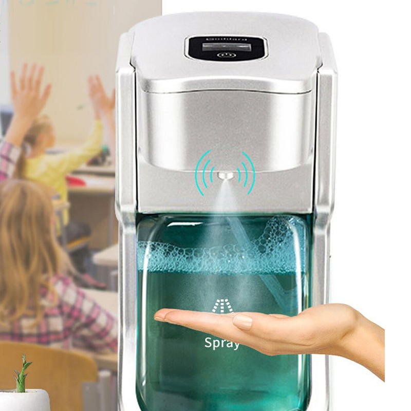 500ML Automatic Alcohol Dispenser Sprayer Bottles Infrared Motion Sensor New gallery