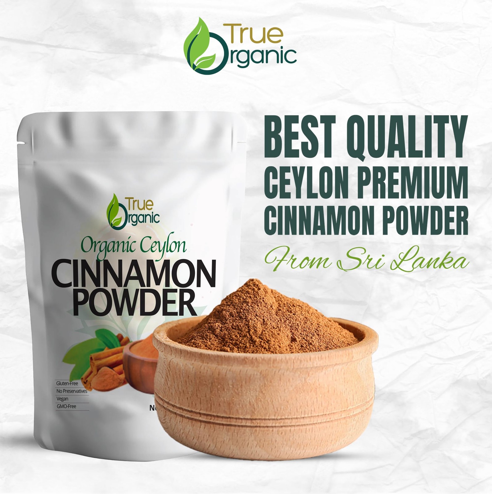 Ceylon Cinnamon Powder |2 lb, Premium Grade | Gluten Free, USDA & Kosher Cert... gallery