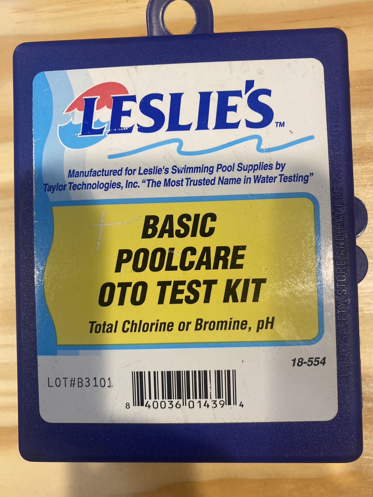 Leslie’s /Taylor pool test kit—-LOT OF 3 gallery