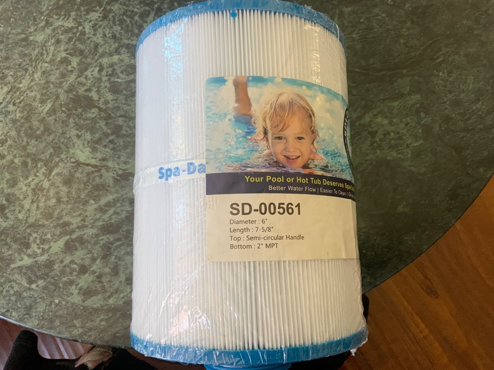 Spa-Daddy SD-00561 Filter Artesian 6" D Spa Cartridge Replaces PAS40-F2M
