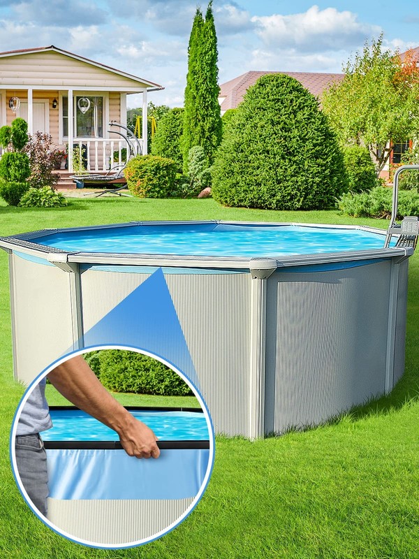Coping Strips for Above Ground Pool Liners - Easy Install Liner Lock Clips (33 gallery