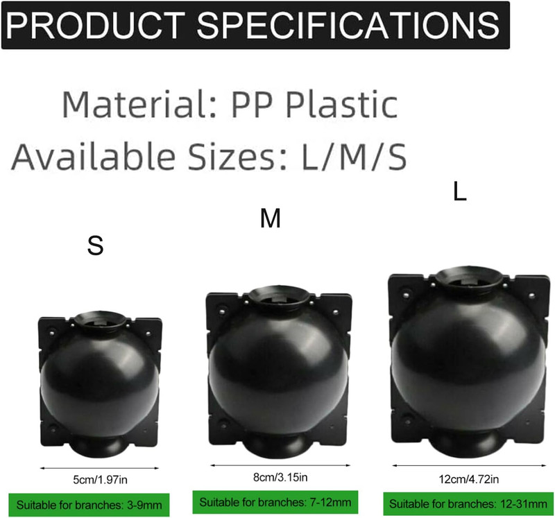 12 PCS Plant Root Growing Box, Reusable Air Layering Propagation Kit Plant Rooti gallery