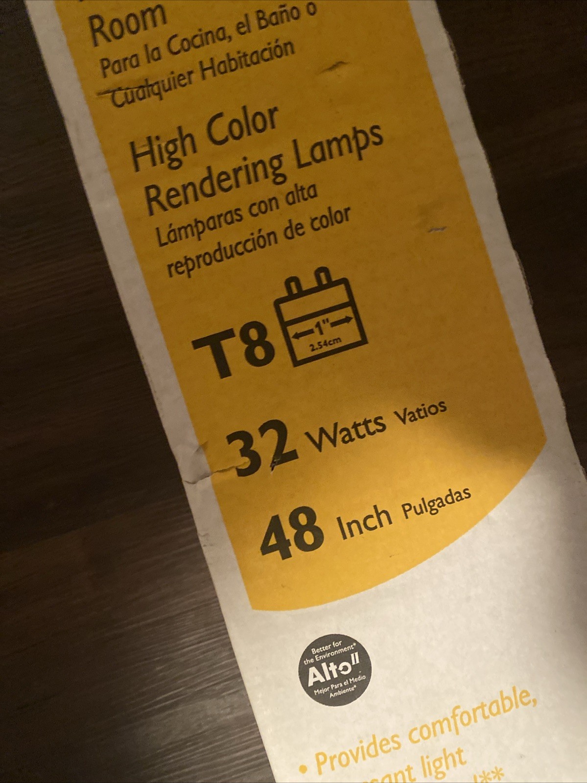 philips bright white high color rendering lamps t8 32 watts 48in 34 Units gallery