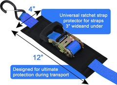 2 PCS Universal Tie Down Strap Protector Sleeve,Protective Sleeves for Ratche…