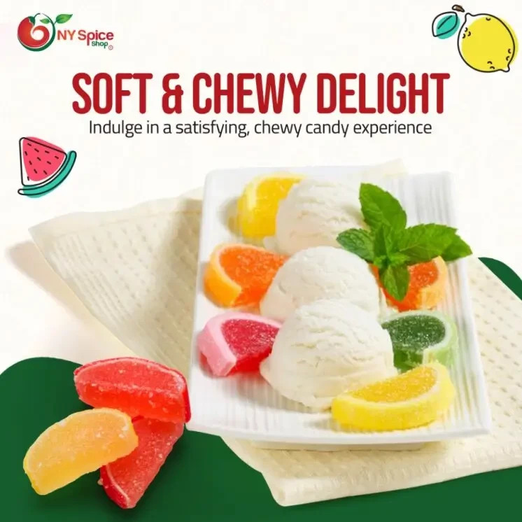 Premium Artisan Mini Fruit Slices – Decadent Chewy Fruit Confections gallery