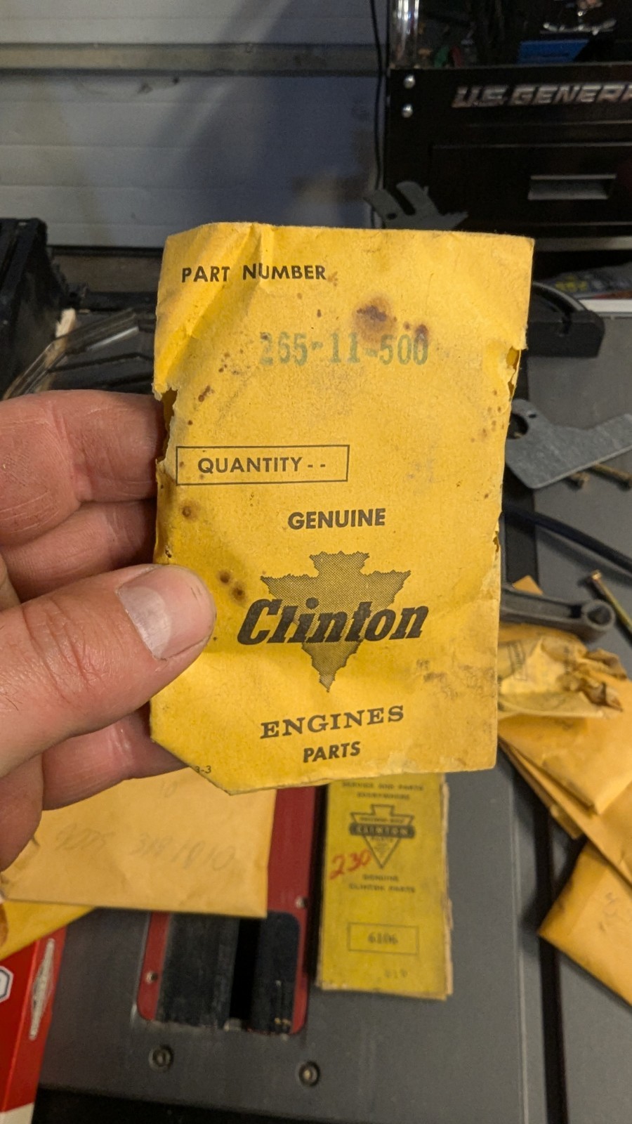 Genuine Clinton 265-11-500 Recoil Spring 90152A Free Shipping gallery