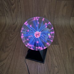 Plasma Ball 8 Inch Plasma Globe Touch Sound Sensitive Plasma Ball Lamp Electric