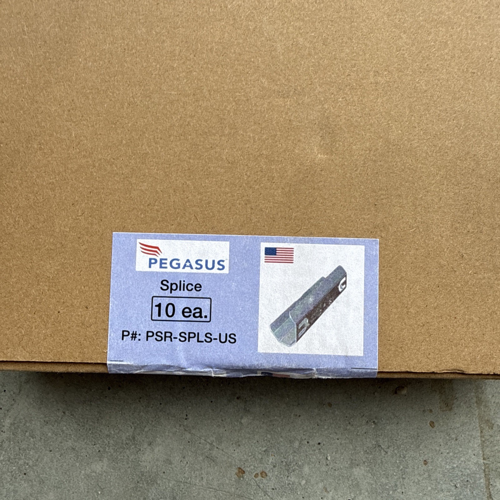 (QTY 10) PEGASUS PSR-SPLS-US Bonded Structural Splice For Solar Array gallery