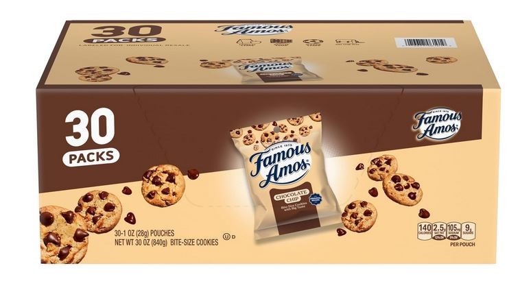 Famous Amos Original Recipe Chocolate Chip Bite-Size Cookies, 30 Pack Box, 30 oz gallery