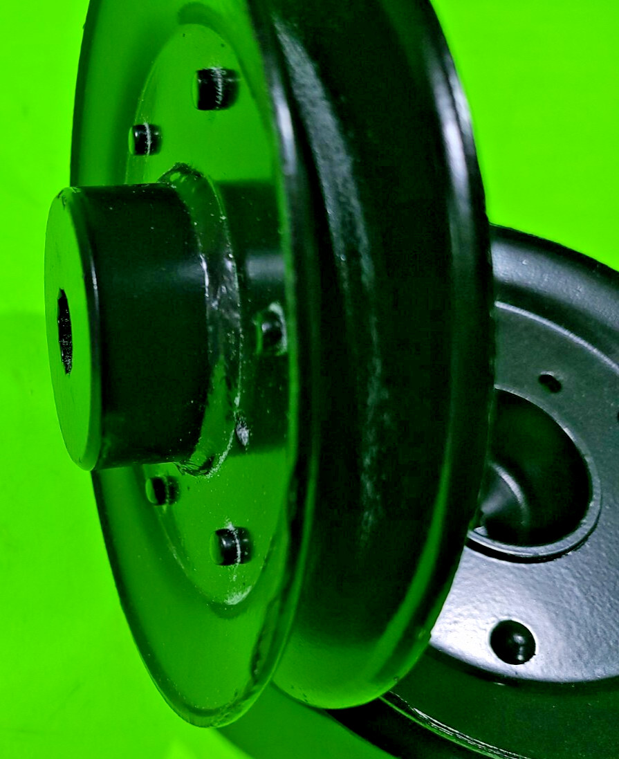 NEW 2 Pack Spindle Pulley fits Husqvarna RZ46i replaces 539113962 588586601 gallery