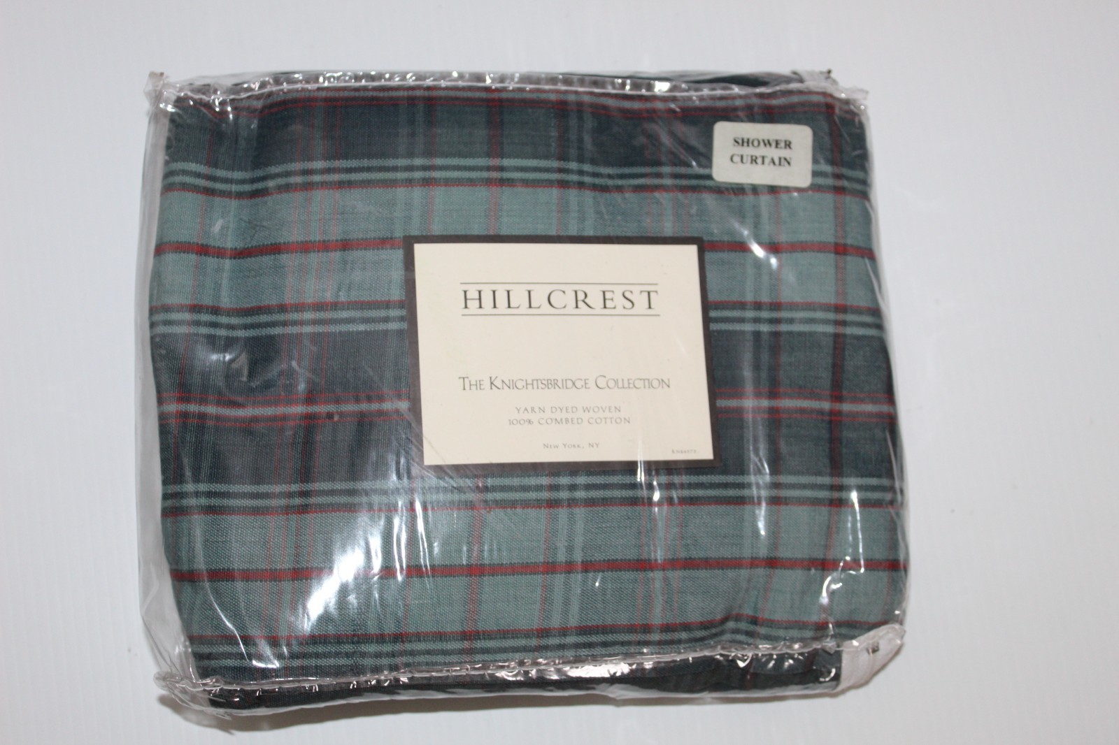 Hillcrest The Knightsbridge Collection Yarn-dyed Woven 100% Combed Cotton Shower gallery