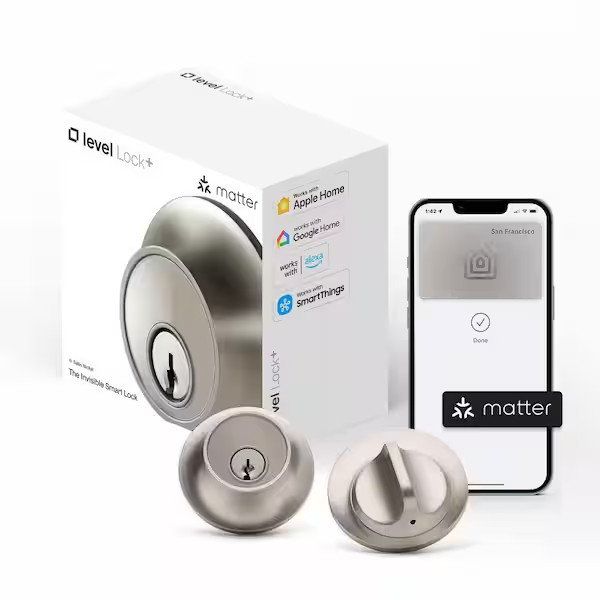 ⭐ (NEW) Level Lock Smart Lock Second Edition – Silver – Fast Shipping gallery