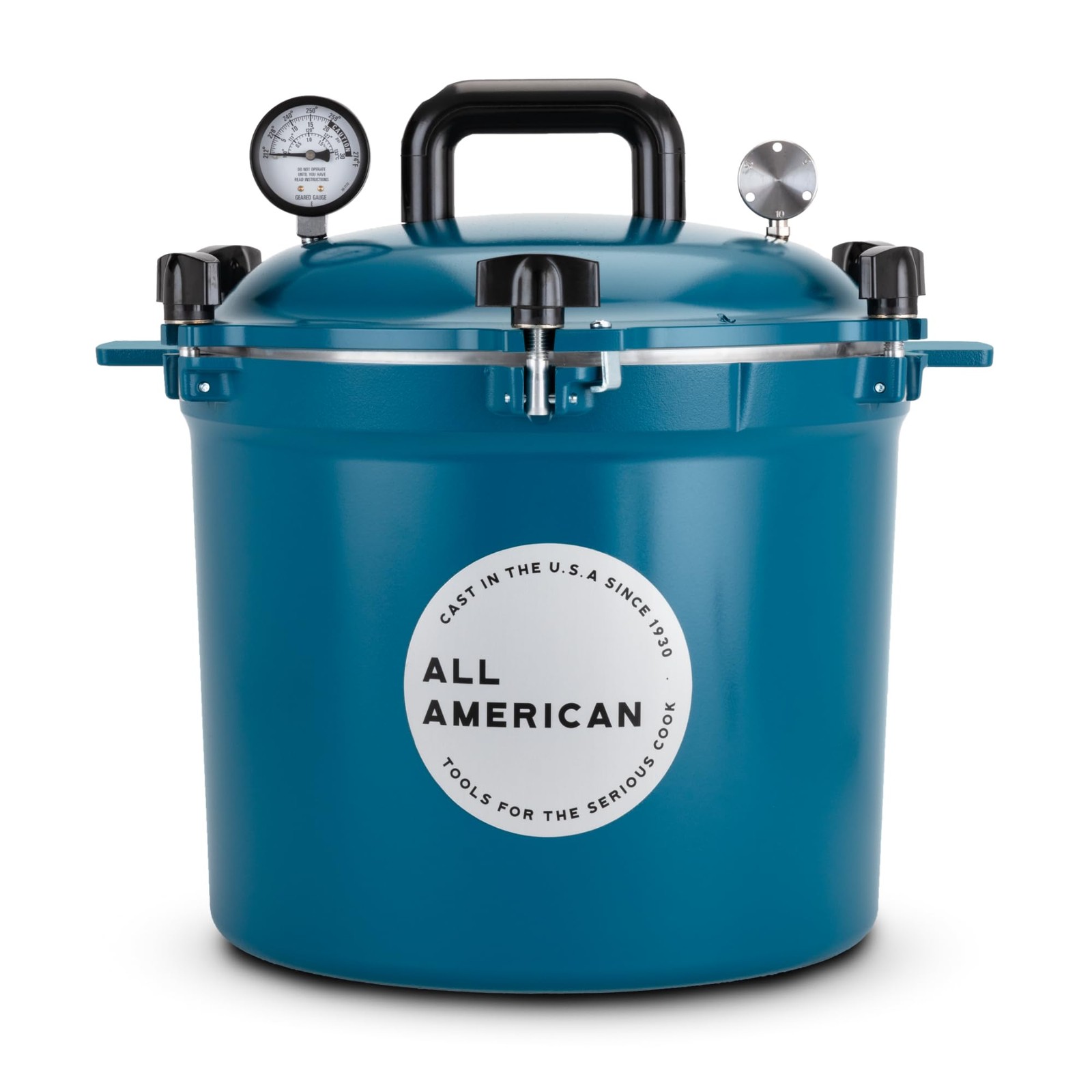 Pressure Cooker 21.5 Quart Canner Berry Blue 921BL All American USA Electric gallery