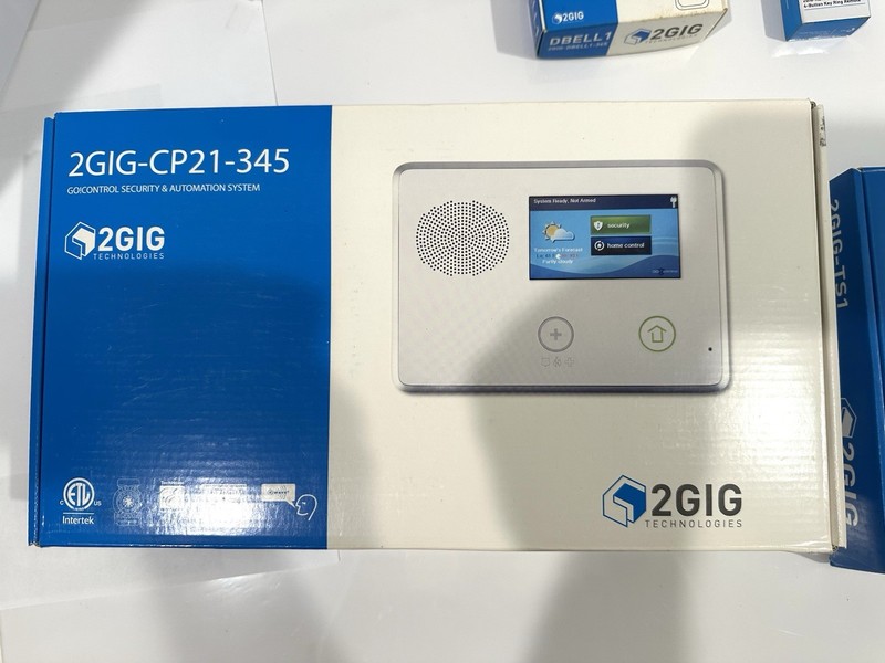 2GIG Security Kit w Wireless Keypad, Door/Window, Doorbell, Motion Detector, Fob gallery