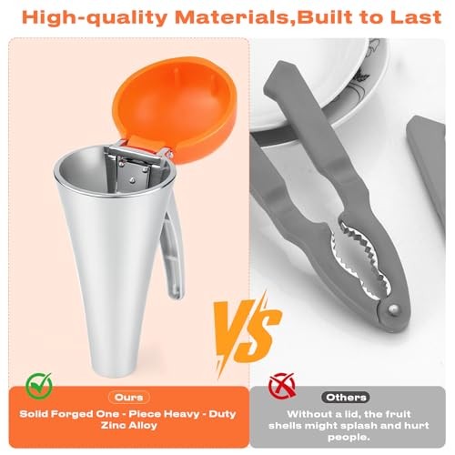 Nut Cracker,Effortlessly Cracks Large to Medium Nuts, Heavy Duty Nut Cracker gallery