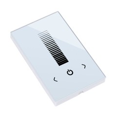 Wall-Mounted Glass Touch Panel LED Dimmer Switch Brightness Controller 12V-24V
