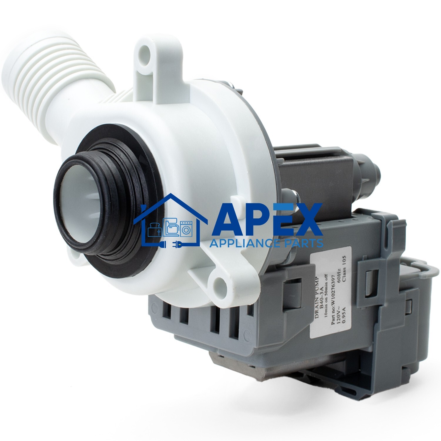 Washing Machine Drain Pump For Whirlpool W10276397, W10661045, PS11751719 gallery
