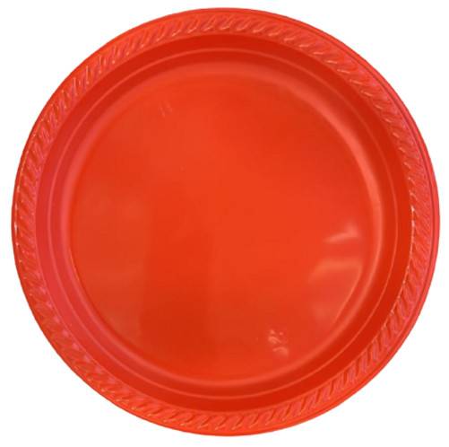 Nicole Fantini's Ideal Reusable Plastic Plates Red 7" For All Parties 100 Count gallery