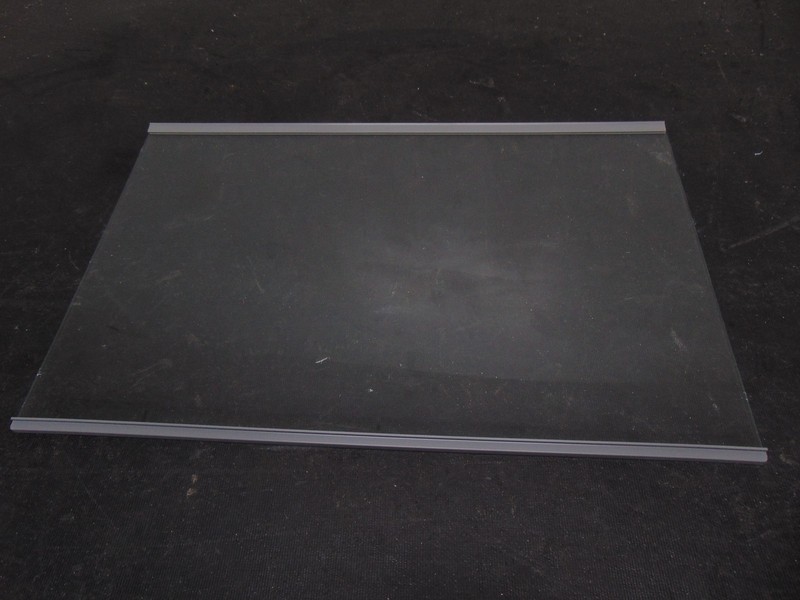 Midea Refrigerator MRT14D2BWW Lower Glass Shelf 23 3/8" x 15 3/16" gallery