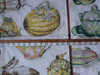 3 Piece Kitchen Curtain Set 2 Panels 30" L 1 Valance 62 " W Cotton Braemore Text gallery