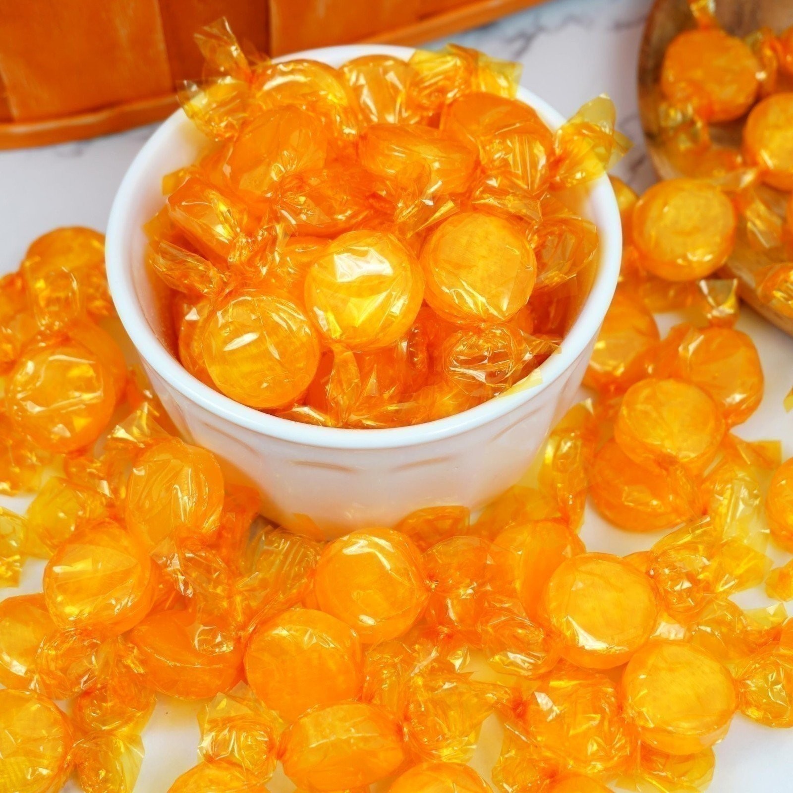 Butterscotch Hard Candy Bulk Bag, Individually Wrapped Butterscotch Candy Discs gallery