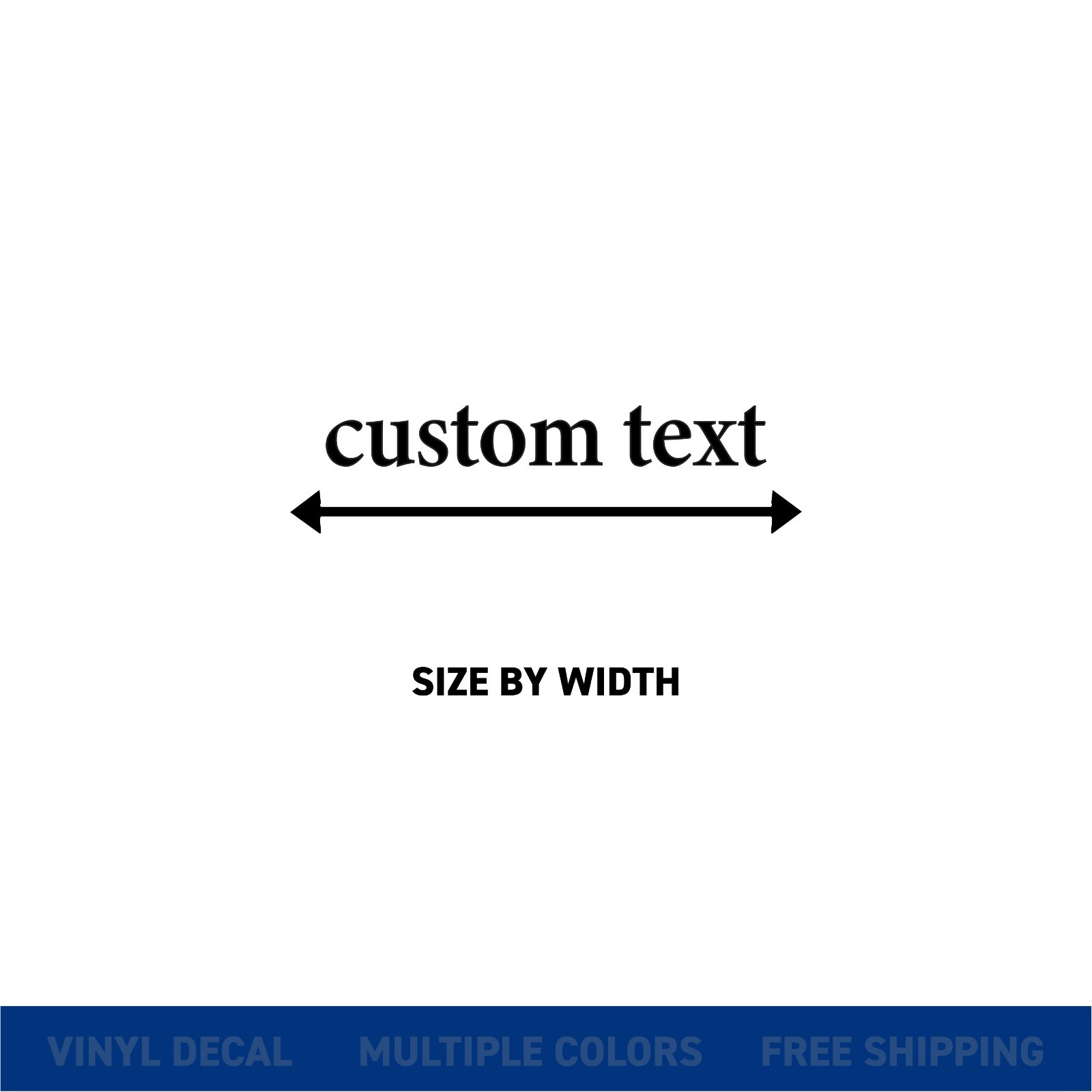 Custom Vinyl Lettering Decal – Personalized Sticker | Any Text or Name gallery