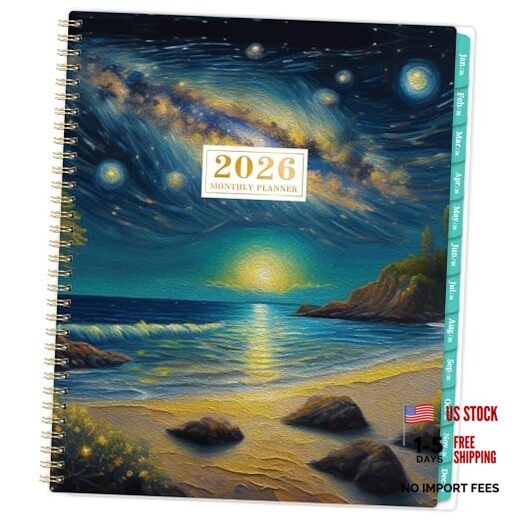 2026 Monthly Planner - Planner 2026, Jan.2026 - Dec.2026, 9" x 11", Monthly gallery