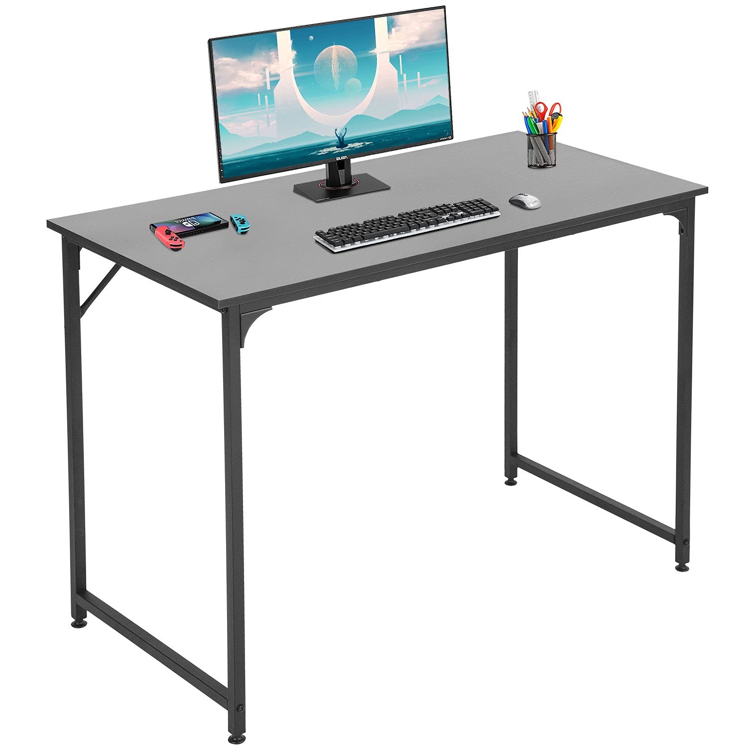 Bestoffice 39 Inch Computer Desk Home Office Desk Writing Study Table Modern gallery