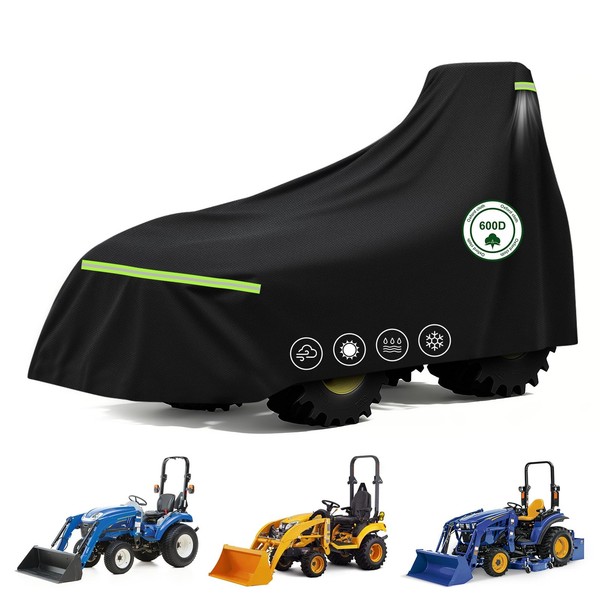 Tractor Cover Waterproof Heavy Duty, 600D Oxford Cloth with Air Vents, Tracto... gallery
