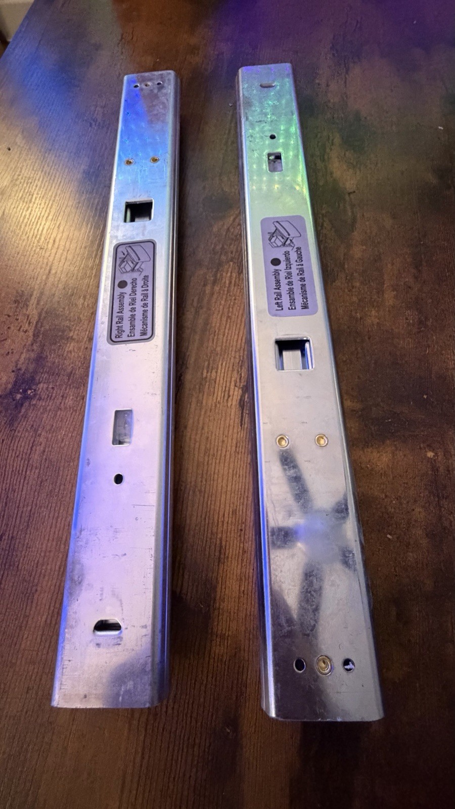 LG New Refrigerator Slide Rail Set MGT61844017 Same Day Ship & 60 Days Warranty* gallery
