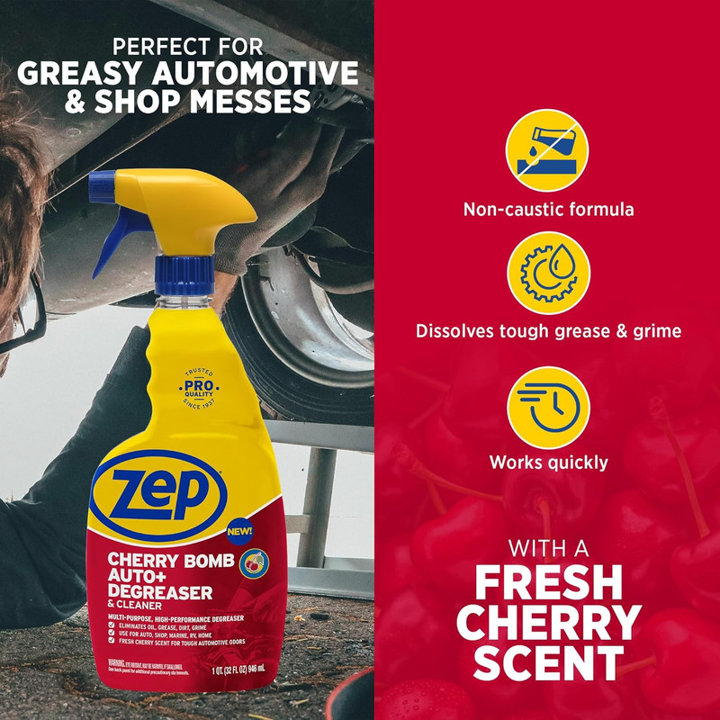 Cherry Bomb Auto+ Degreaser & Cleaner - for Auto, Marine, RV, & Home - 32 Oz. gallery