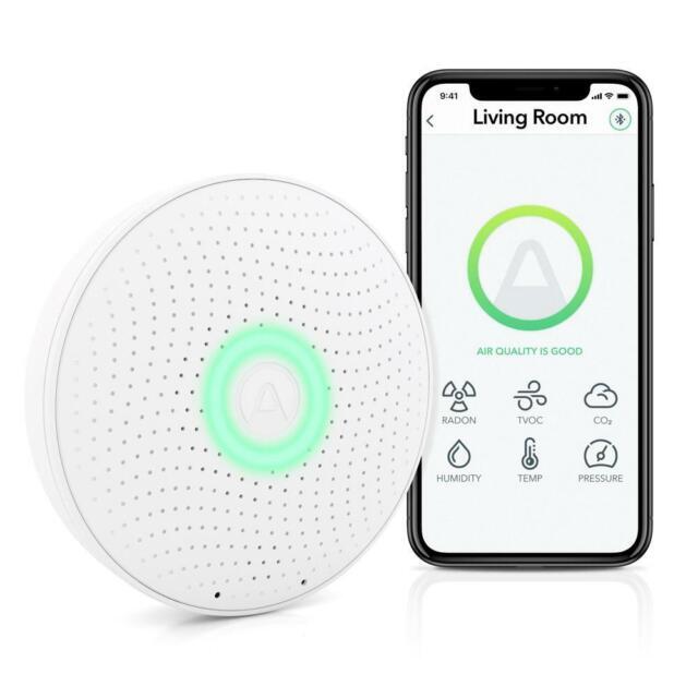 Airthings 2930 Wave Plus - Radon & Air Quality Monitor, Battery Powered gallery