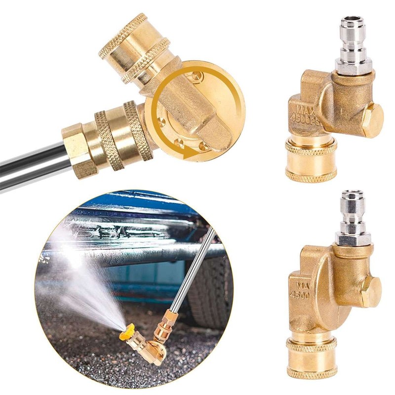 Brass Connect 1/4" Replacement Power Washer Spray Nozzle Pressure Washing Tip gallery