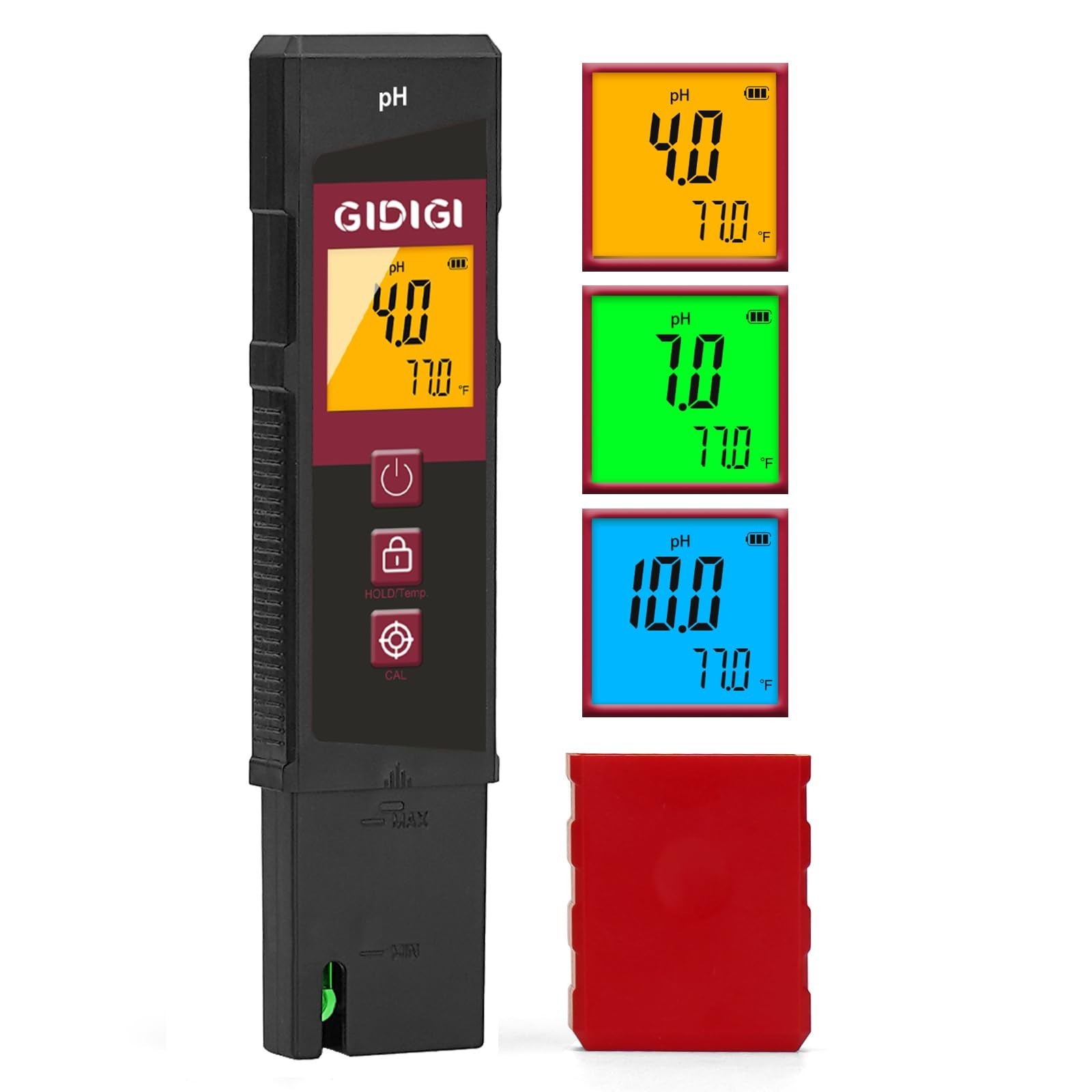 Digital pH Meter High Accuracy UL-Certified Water Tester with 6 Packs Calibra... gallery