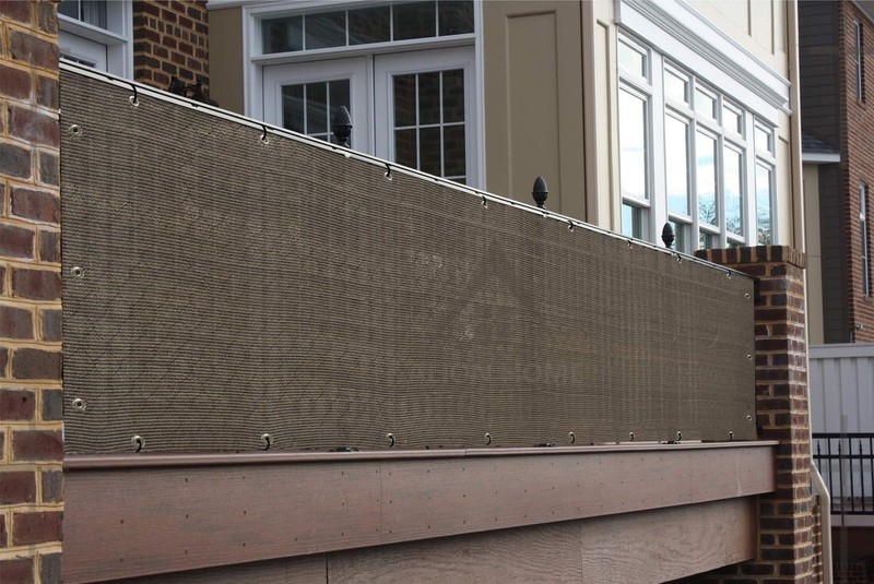 Alion Home© Elegant Privacy Screen Fence Mesh Windscreen for Backyard Deck gallery