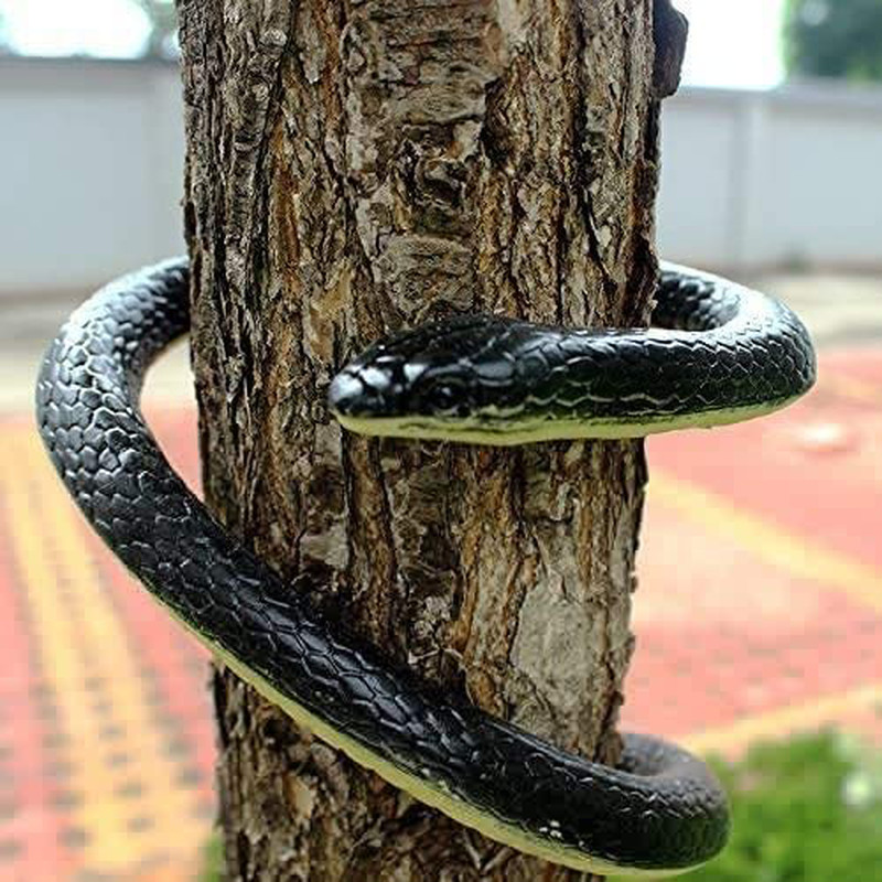52 Fake Large Rubber Snake Realistic Lifelike Scare Prank Gag Gift Joke Kid Toy″ gallery