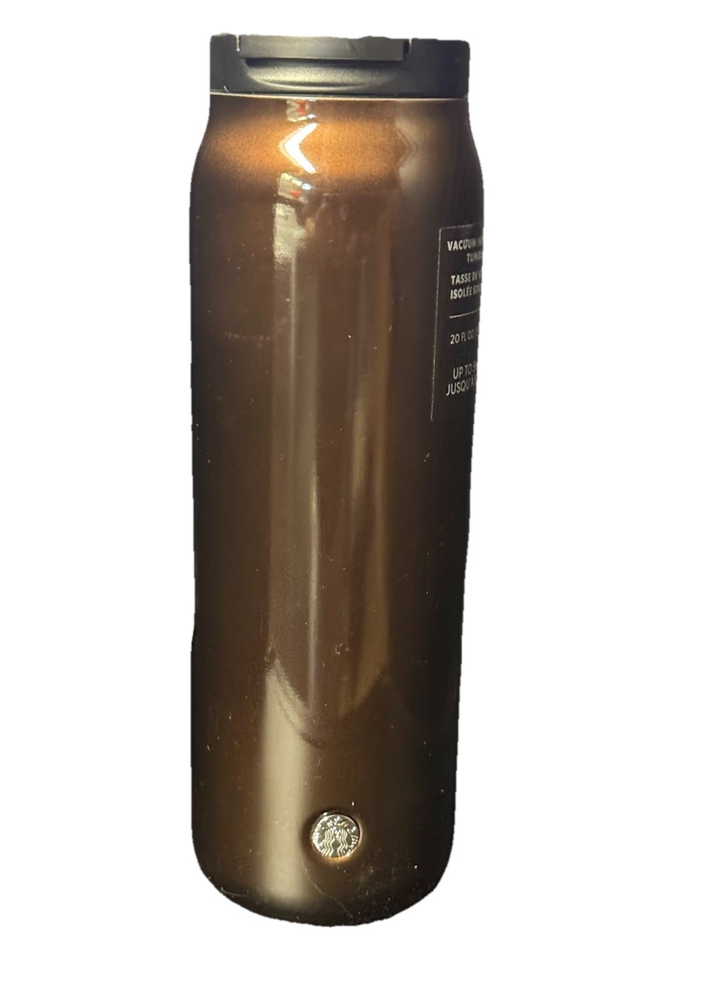 Starbucks Vacuum Insulated Stainless Steel Tumbler - 20 oz - Espresso Brown NEW gallery