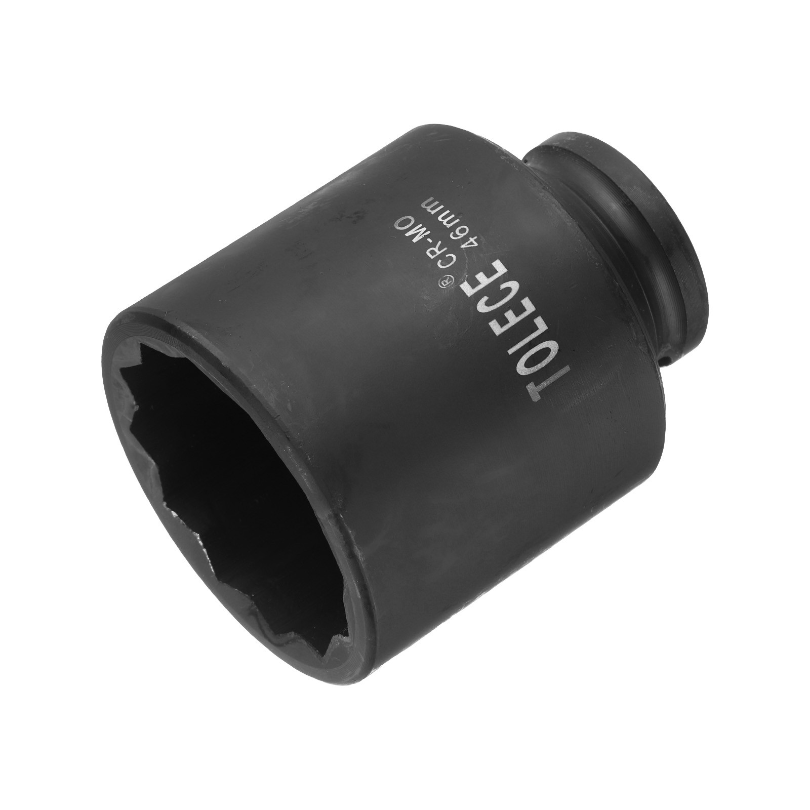 1/2-Inch Drive 46mm 12-Point Deep Impact Socket CR-MO Steel 78mm Length Metric gallery