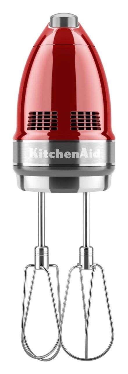 KitchenAid 9-Speed Hand Mixer - Apple Red gallery