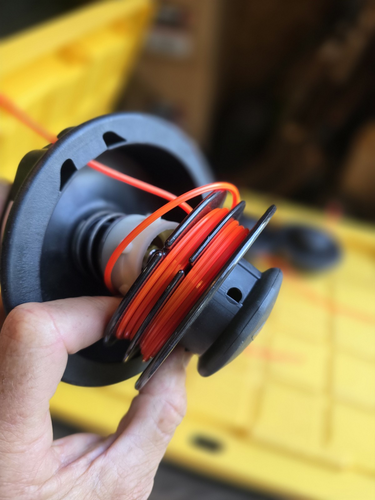 ECHO SRM Echomatic Pro Trimmer Replacement Head Universal Reversible Weedeater gallery