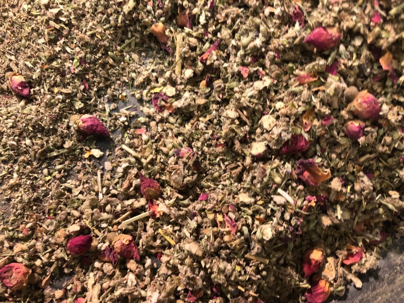 No.42 Mix - Organic Mullein Catnip Leaf Flower Rose Skullcap Lobelia - 2 Ounce's gallery