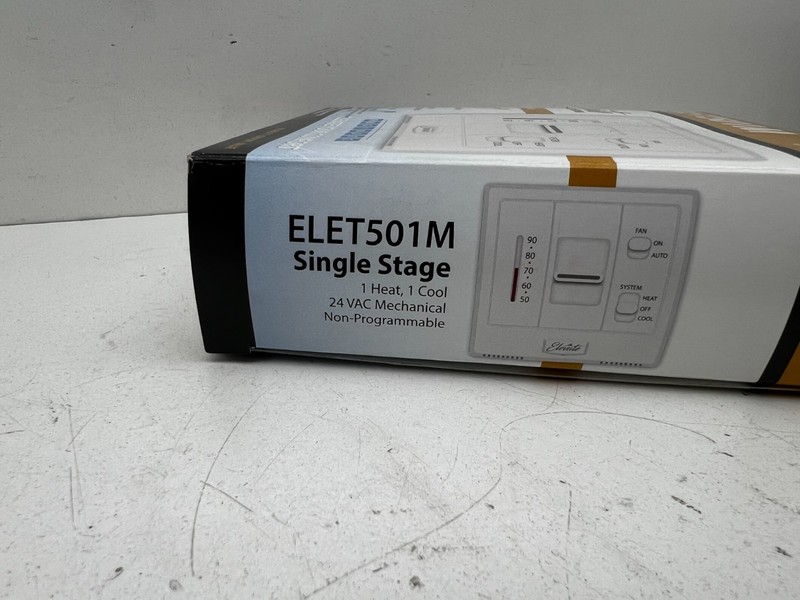 Elevate ELET501M Mechanical/Analog 24VAC Heat/Off/Cool Thermostat w/Subbase gallery