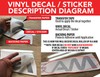 CHRYSLER 300C WINDSHIELD DECAL STICKER 44"w x 3"h ANY 1 COLOR gallery